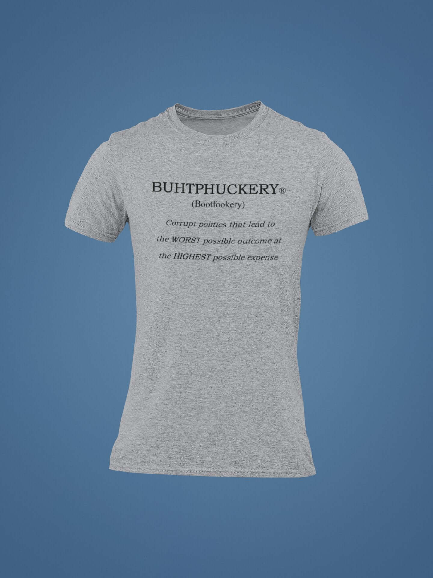 UNCLE SCAM: Funny Political Large Graphic T-Shirt - BUHTPHUCKERY