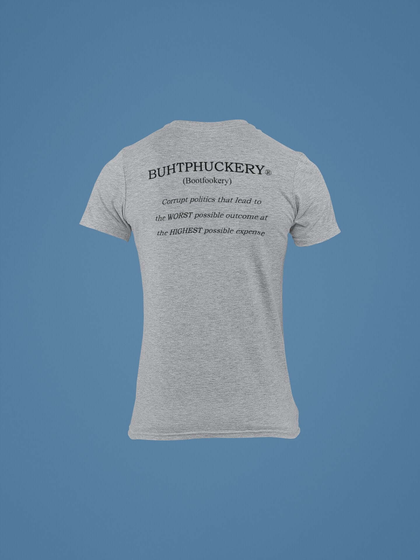 UNCLE SCAM: Funny Political Small Graphic T-Shirt - BUHTPHUCKERY